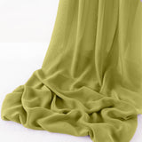Chelsea Wool Dobby Chiffon Fabric - Solid Dobby Weave, 58" Width (1 Yard)