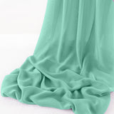 Wool Dobby Chiffon Fabric - Sheer Runner, 18" Wide X 108" Long (1 Runner)