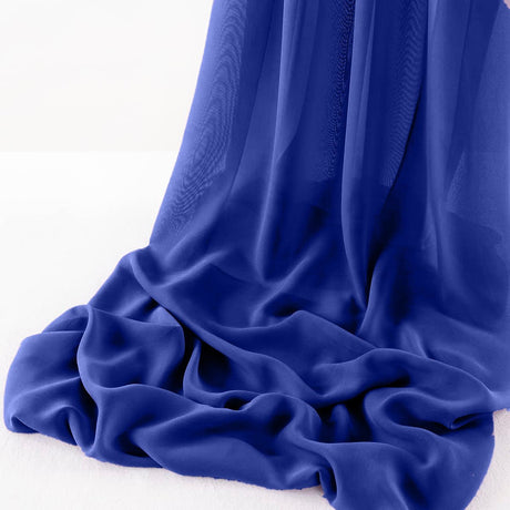 Wool Dobby Chiffon Fabric - Sheer Runner, 29" X 144" (1 Runner)