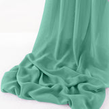Wool Dobby Chiffon Fabric - Sheer Runner, 29" Width X 90" Length (1 Runner)