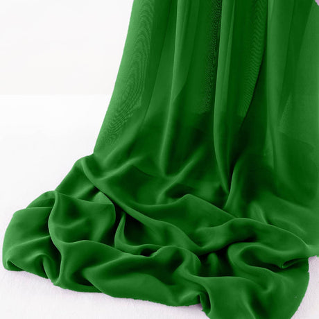 Wool Dobby Chiffon Fabric - Sheer Runner, 29" X 144" (1 Runner)