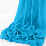 Wool Dobby Chiffon Fabric - Sheer Table Runner, 29" Width X 108" Length (1 Runner)