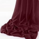 Wool Dobby Chiffon Fabric - Sheer Table Runner, 29" Width X 108" Length (1 Runner)
