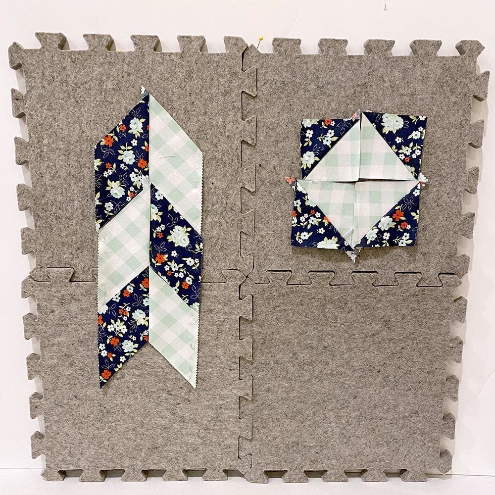 Wool Press 'N Lock Tiles Wool Fabric - 10" X 10" Interlocking Pressing Tiles (1 Tile)