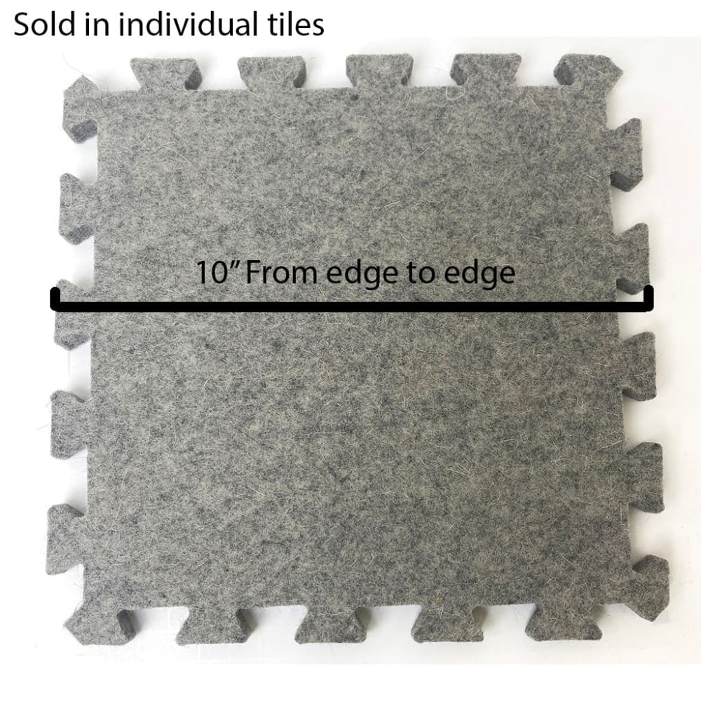 Wool Press 'N Lock Tiles Wool Fabric - 10" X 10" Interlocking Pressing Tiles (1 Tile)