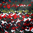 Swim Knit Nylon Spandex World Camo 4-Way Stretch
