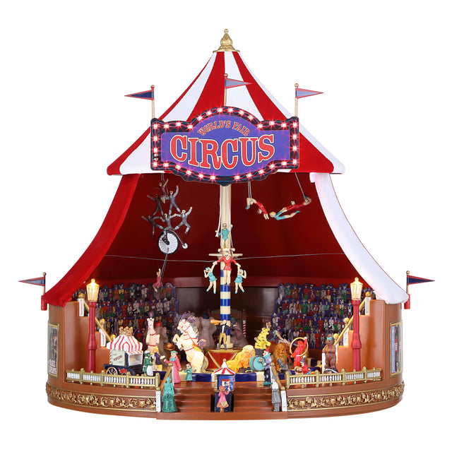 12" Mr. Christmas 90th Anniversary World's Fair Big Top Circus