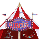 12" Mr. Christmas 90th Anniversary World’s Fair Big Top Circus Animated Musical LED Holiday Décor