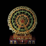15" Mr. Christmas Animated World’s Fair Grand Ferris Wheel Musical LED Holiday Décor