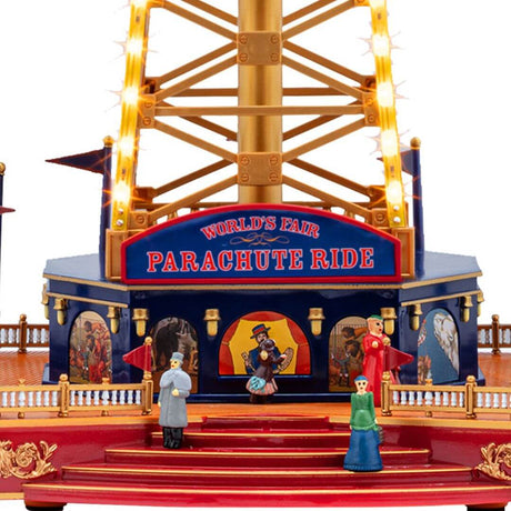 18" Mr. Christmas 90th Anniversary World's Fair Parachute Ride