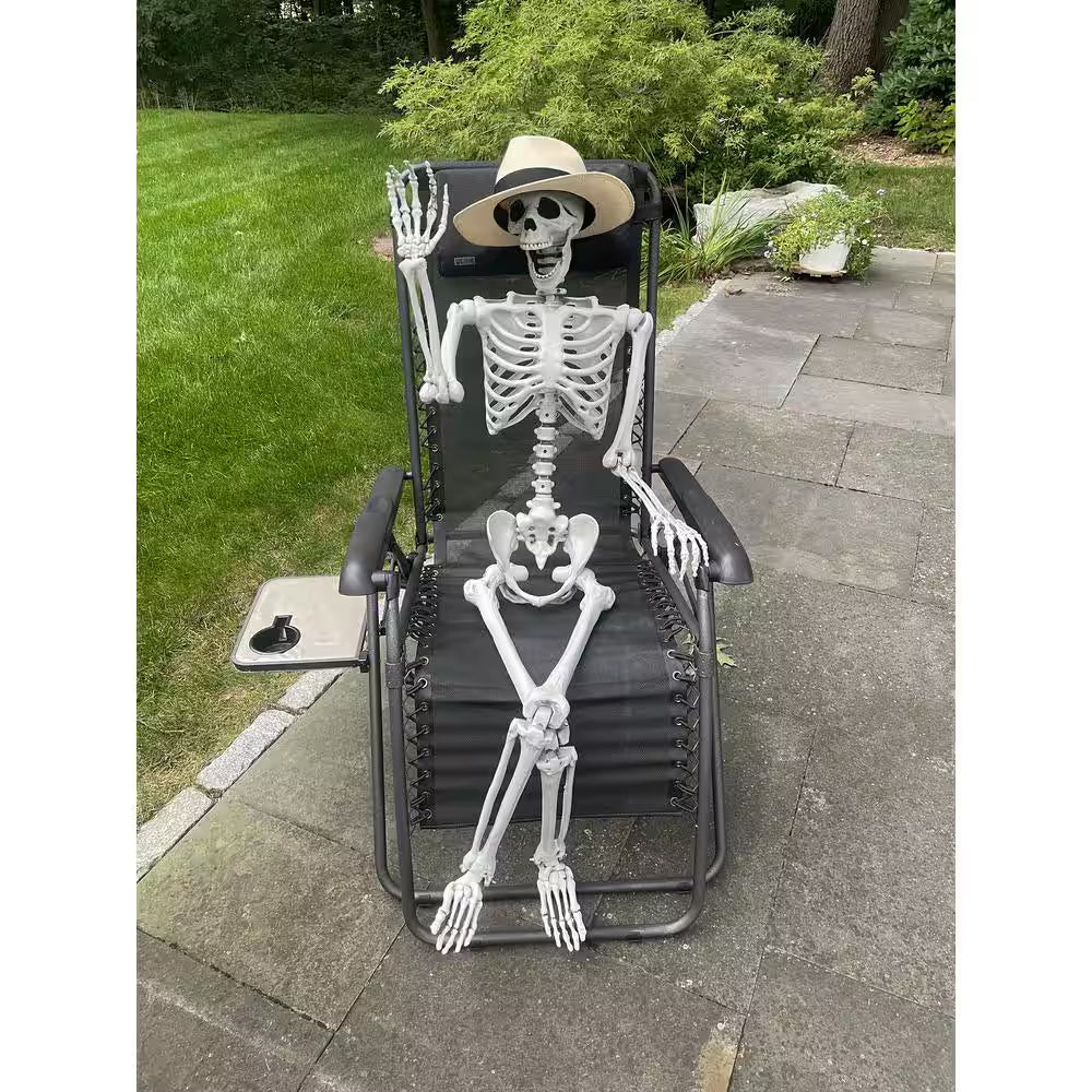 60 in. Life-Size Hanging Skeleton Halloween Decoration