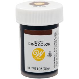 Wilton Icing Color, 1 oz. - Brown Gel Food Color
