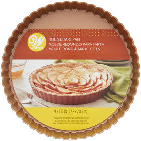 Wilton Fall Non-Stick Tart and Quiche Pan with Removable Bottom – 12 Inch
