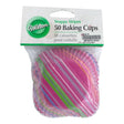 Wilton Snappy Stripes Baking Cups, 50-Count