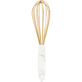 Wilton Large Gold Balloon Whisk with Marble Handle