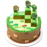 Minecraft Mobs Beware! Cake Decorating Kit Topper Set
