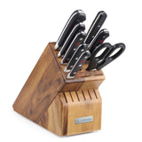 Wusthof Classic 9-Piece Knife Block Set, Acacia