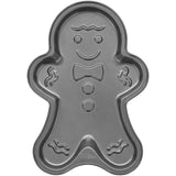 Wilton Non-Stick Christmas Gingerbread Man-Shaped Cookie Pan, 11 x 8-Inch