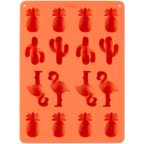 Wilton Silicone Tropical Candy Mold, 16-Cavity