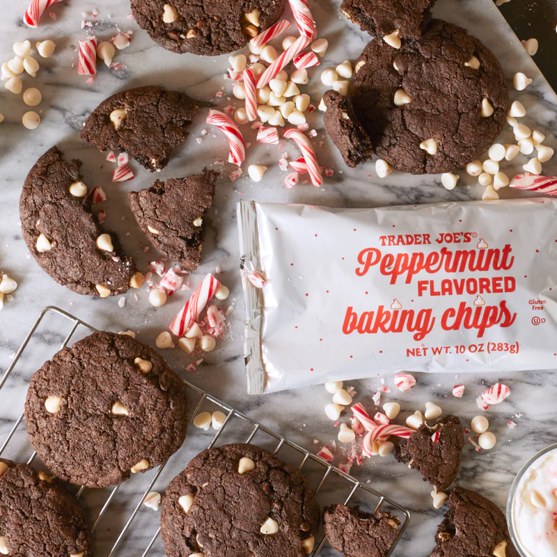 Traders Joe's Peppermint Flavored Baking Chips