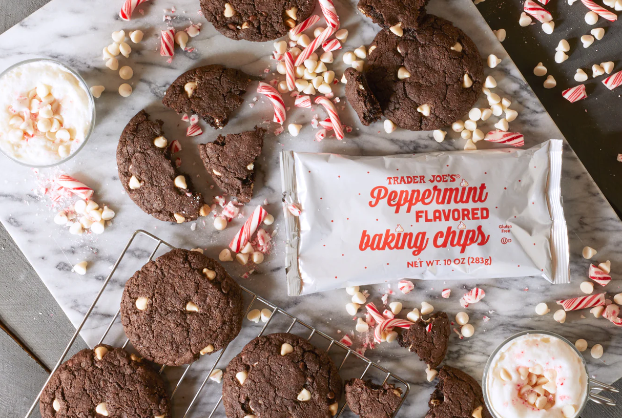 Traders Joe's Peppermint Flavored Baking Chips