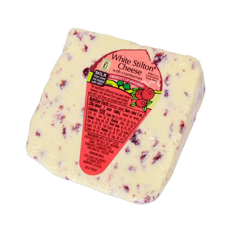 White Stilton with Cranberries Cheese