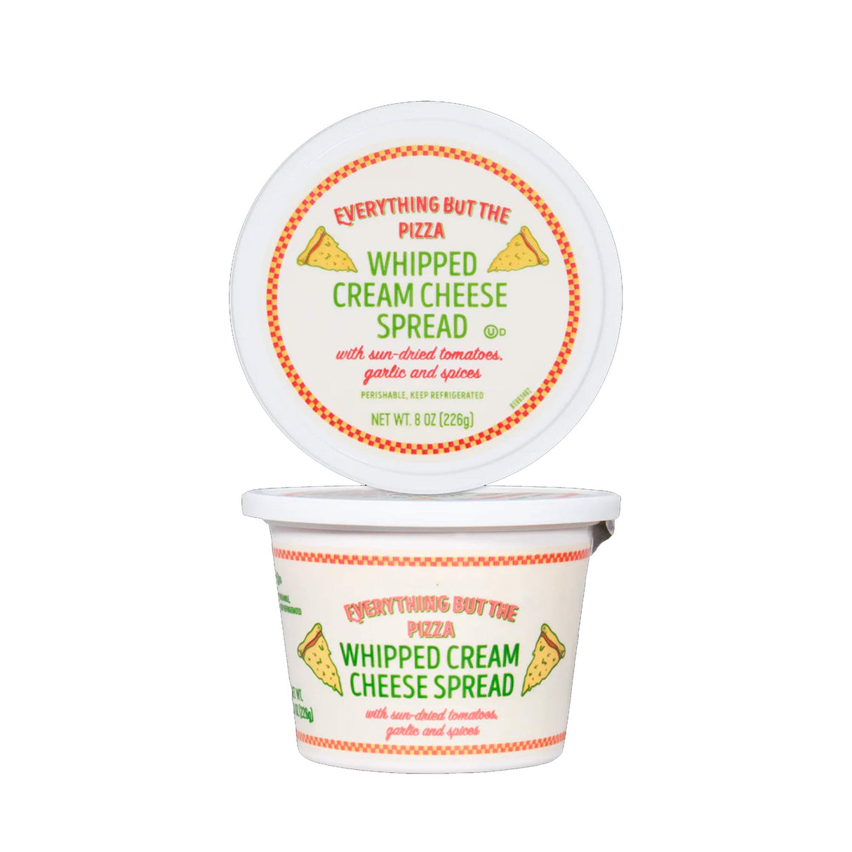 Everything But the Pizza Whipped Cream Cheese Spread Savory Pizza Inspired Fluffy Cream Cheese for Bagels and Dips