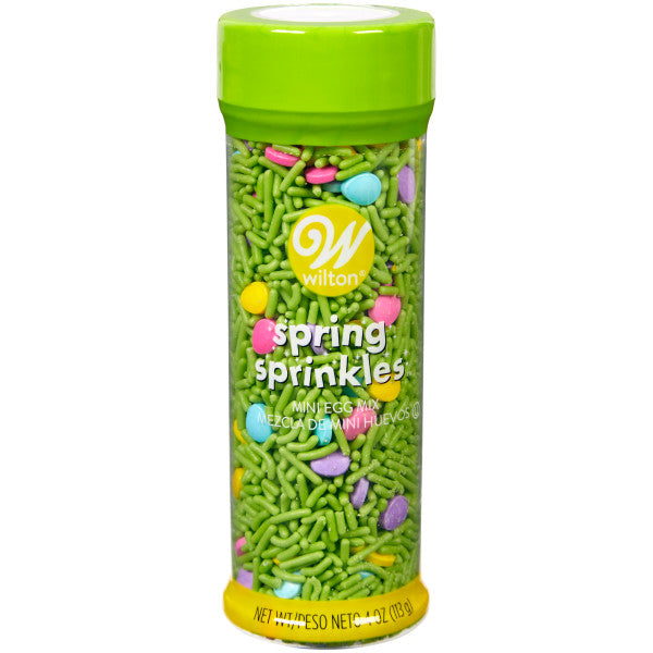 Wilton Easter Sprinkles Mix with Eggs & Grass, 4 oz.