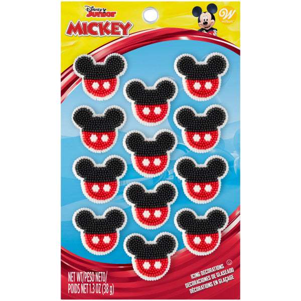 Wilton Mickey and the Roadster Racers Icing Decorations – 12 Count
