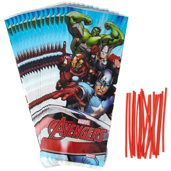 Wilton Marvel's Avengers Treat Bags, 16-Count