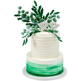 Eucalyptus Leaves Gum Paste Flowers - 12 per order