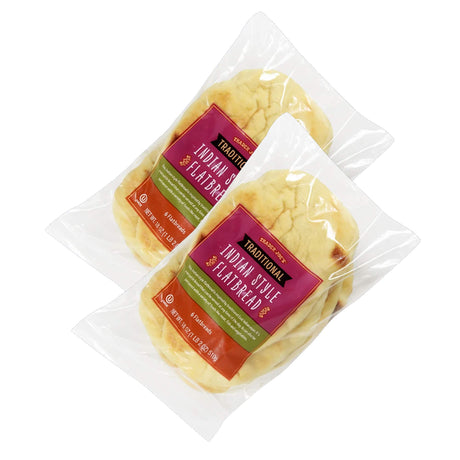 Trader Joe's Traditional Indian Style Flatbread 18 Oz