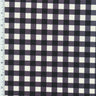 Printed Spandex Tricot Black White Checker