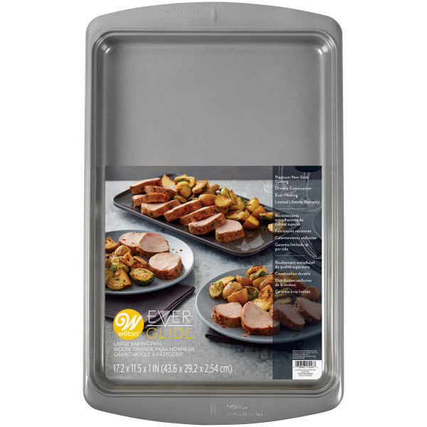 Wilton Ever-Glide Non-Stick Large Cookie Pan, 17.25 x 11.5-Inch