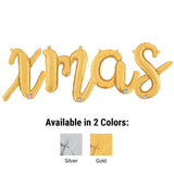 Foil Balloon XMAS Script Letters Kit