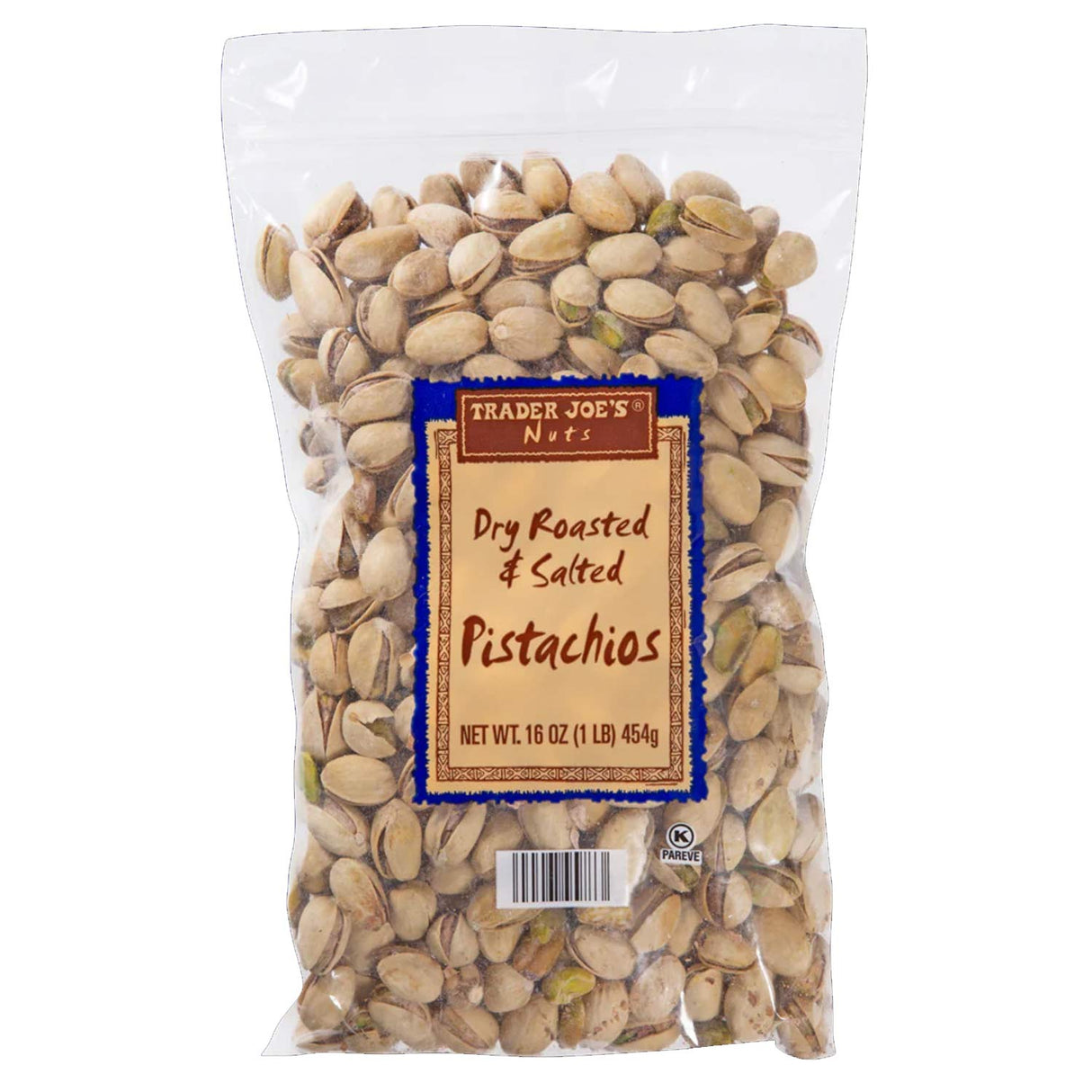 Trader Joe’s Dry Roasted & Salted Pistachios 1 Lb