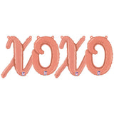 Foil Balloon XOXO Script Letters Kit