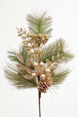 30" Berry/Cone Cedar Spray - Platinum