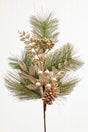 30" Berry/Cone Cedar Spray - Platinum