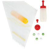 Wilton Christmas Cookie Bottle and Tips Decorating Set, 18-Piece Set