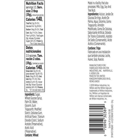 Wilton Decorator Preferred White Fondant, 4.4 oz.