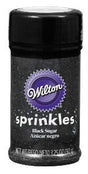 Wilton Black Sanding Sugar Sprinkles, 3.25 oz.
