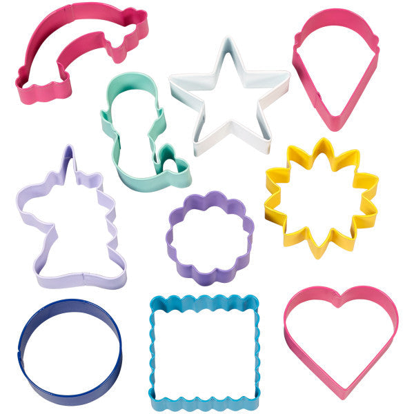 Wilton Cookie Baking Set with Mega Cookie Sheet, Spatula and Cookie Cutters