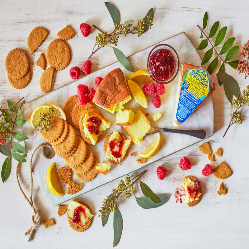 Baked Lemon Ricotta Cheese