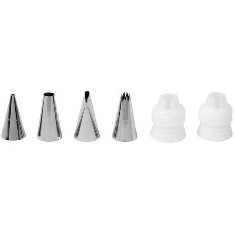 Wilton Cake Decorating Set with Piping Tips, Decorating Bags, Couplers and Instructions, 18-Piece