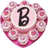 12" Heart Pink Foil Cake Board Drum perfect for Valentines Day
