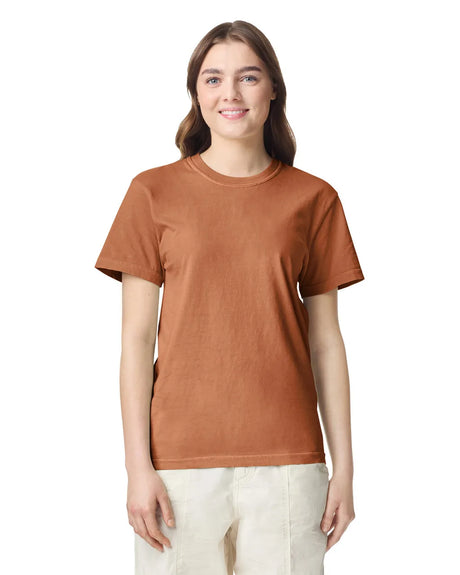 Comfort Colors 1717 Cotton Fabric - Yam, Semi-Fitted, 4.5 Oz/Yd², 90% Ring Spun Cotton / 10% Polyester (1 Unit)