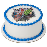 Marvel Avengers I Am An Avenger Edible Cake Image PhotoCake