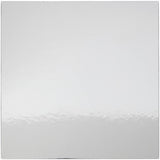 Wilton Silver 12-Inch Square Cake Platters, 5-Count