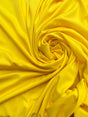 Yellow Scuba Polyester Fabric - Yellow, 59"-60" Width